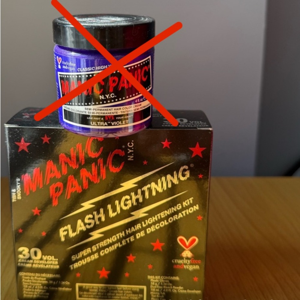 Manic Panic Flash Lightning Bleaching Kit